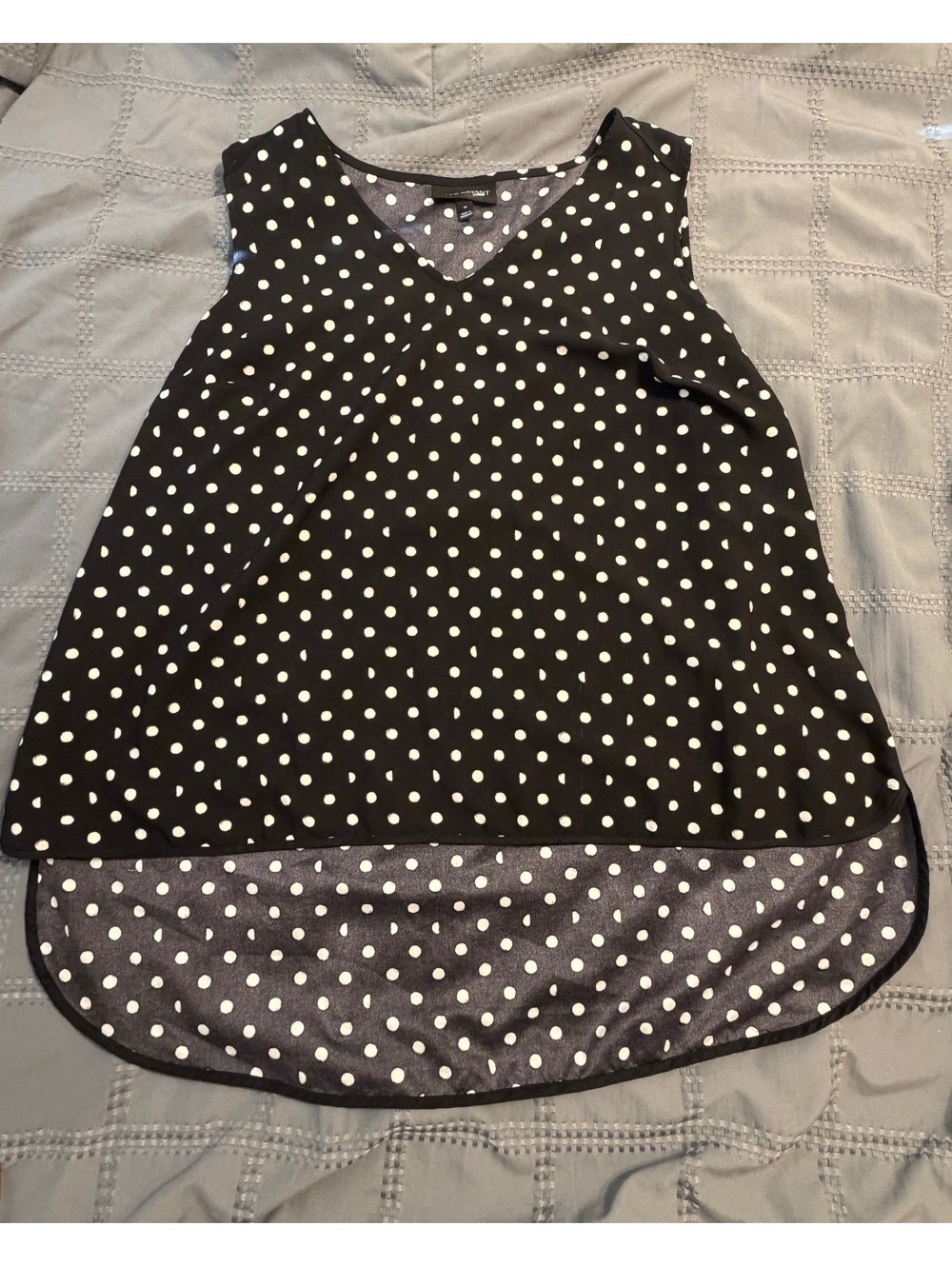 Lane Bryant Polka Dot Sleeveless Blouse Size 18